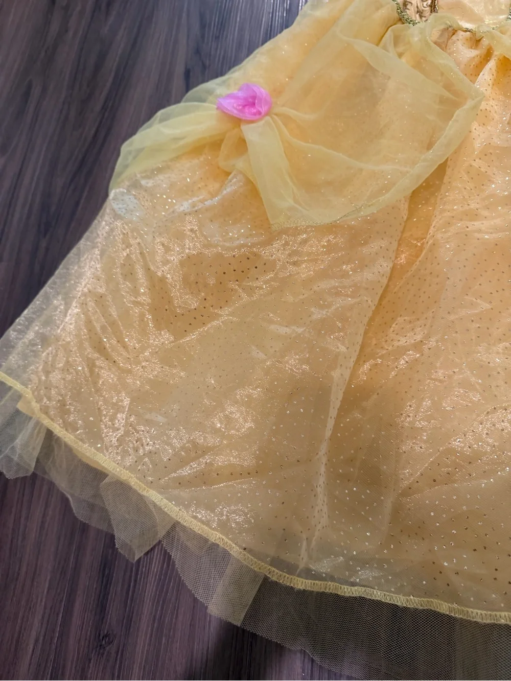 Disney Princess Belle girl sz M (7-8) Dress Costume Party, Halloween